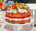 Pimms Layer Cake Recipe | Summer Cake Recipes | Tesco Real Food