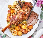 Roast Lamb With Artichokes Recipe | Lamb Recipes | Tesco Real Food