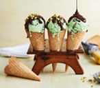 Pistachio Choc Cones | Ice Cream Recipes | Tesco Real Food