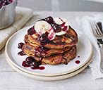 Banana and Blueberry Pancakes | Pancake Recipes | Tesco Real Food