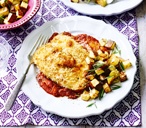 Chicken parmigiana with roast potatoes | Tesco Real Food