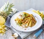 Sticky Chilli Pineapple Recipe | Summer Desserts | Tesco Real Food
