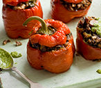 Slow Cooker Stuffed Peppers Recipe | Tesco Real Food