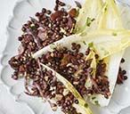 Puy lentil, toasted hazelnut and herb salad with chestnuts | Tesco Real Food