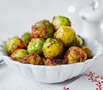 Miso-roasted Brussels sprouts | Tesco Real Food