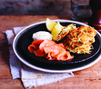 Chive and shallot latkes | Tesco Real Food