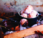 Mini doughnuts with hot chocolate dipping sauce | Tesco Real Food
