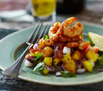 Grilled prawns with lime and smoked paprika | Tesco Real Food