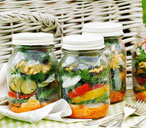 Summer salad jars | Tesco Real Food