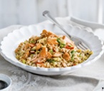 Salmon Egg Fried Rice | Chinese Recipes | Tesco Real Food