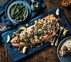 Salmon and Prosecco Sauce | Salmon Recipes | Tesco Real Food