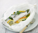 Sea bass en papillote | Tesco Real Food