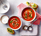 Smoky Roasted Pepper Soup | Soup Recipes | Tesco Real Food