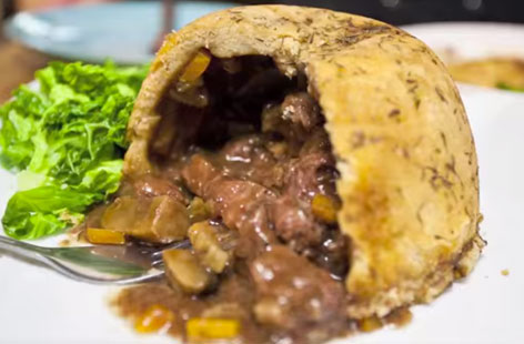 Classic steak and kidney pudding Tesco Real Food Classic steak and kidney pudding Tesco Real Food