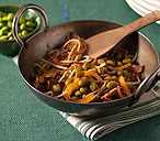 Soya bean, chilli and ginger stir-fry | Tesco Real Food