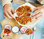 Spiced, honey-roast chickpeas and seeds | Tesco Real Food