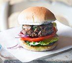 Spicy Indian burgers with mango chutney | Tesco Real Food