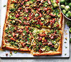 Sprout and Bacon Tart | Brussels Sprouts Recipes | Tesco Real Food