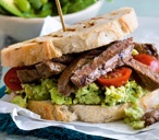 Sourdough steak sandwich with bean pesto | Tesco Real Food