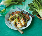 Steak With Miso-Roasted Pak Choi | Seasonal Recipes | Tesco Real Food
