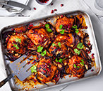 Pomegranate Chicken | Chicken Recipes | Tesco Real Food