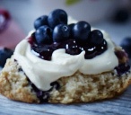 Blueberry and clotted cream scones | Tesco Real Food