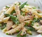 Warm chicken and mushroom pasta salad | Tesco Real Food
