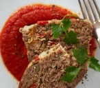 Italian meatloaf with spiced tomato sauce | Tesco Real Food