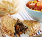 Beef Pasties With Sweetcorn Salsa Recipe | Tesco Real Food