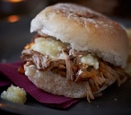 Pork with warm apple sauce and fennel coleslaw | Tesco Real Food