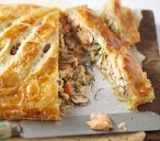 Coulibiac/Salmon and rice pie | Tesco Real Food