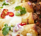 Spicy slow cooked pork enchiladas | Tesco Real Food