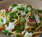 Veggie spaghetti carbonara | Tesco Real Food