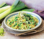 One-pot leek linguine | Tesco Real Food