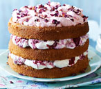 Raspberries & Cream Cake | Mother's Day Cakes | Tesco Real Food