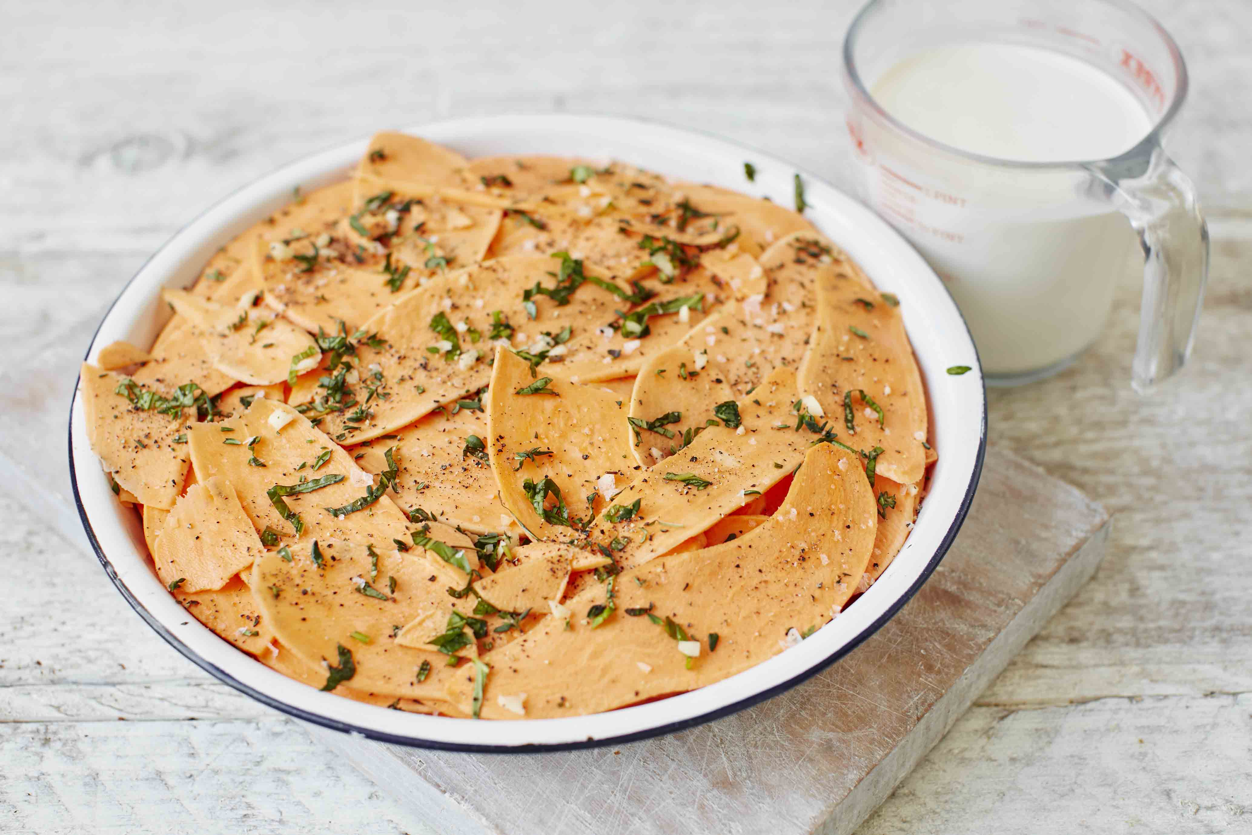 Sweet Potato Dauphinoise Healthy Meals Tesco Real Food