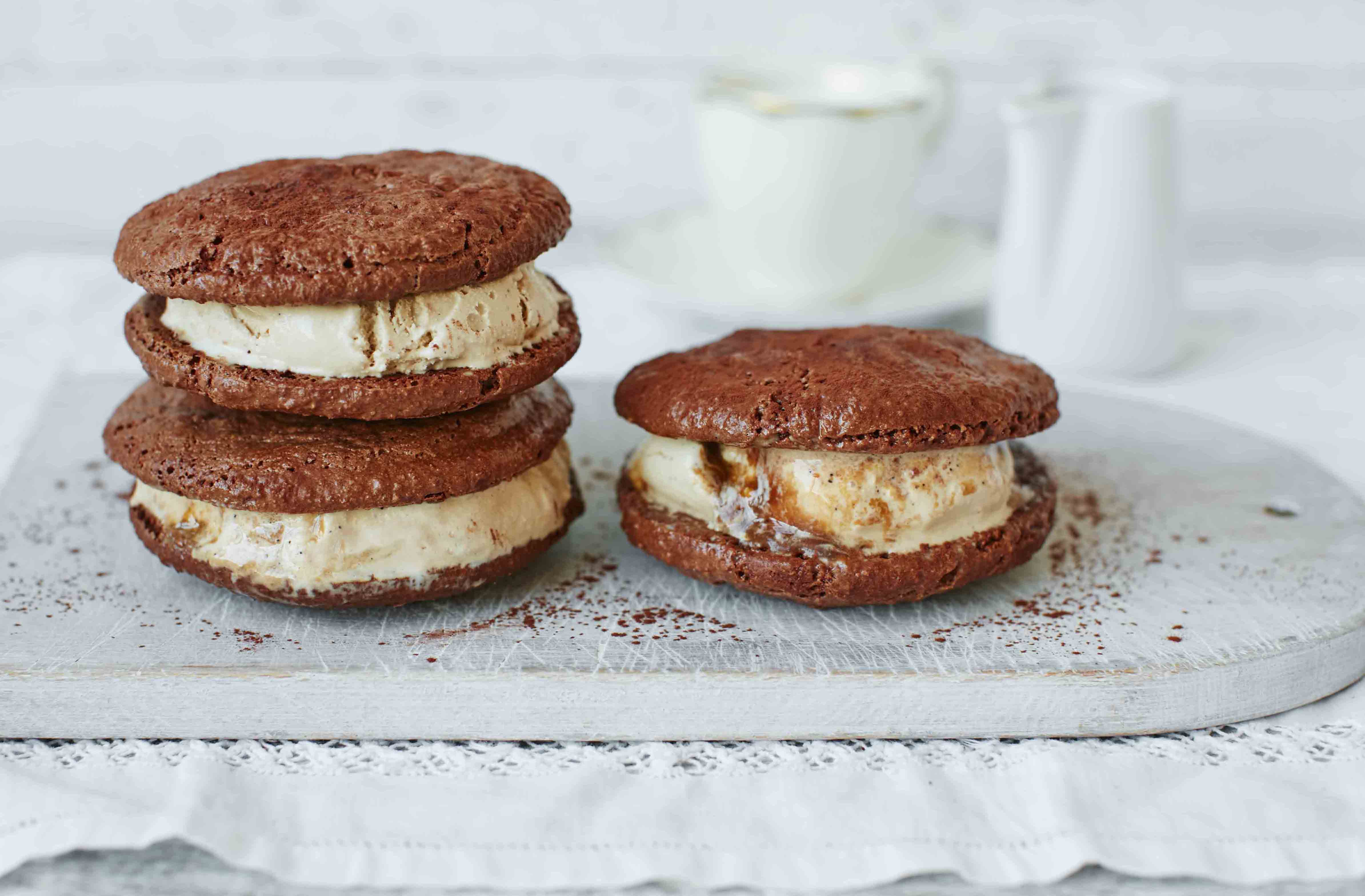 How to make macaron ice cream sandwiches Tesco Real Food