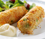 Vegetable and cottage cheese croquettes | Tesco Real Food