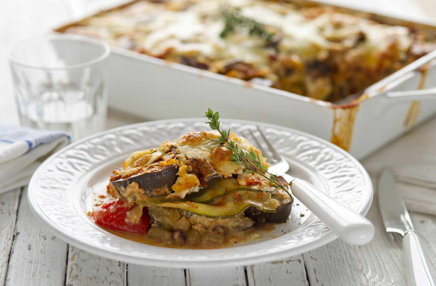 Healthy living vegetable lasagne Tesco Real Food