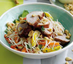 Thai pork, mango and noodle salad | Tesco Real Food