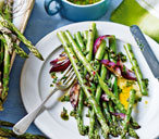 Asparagus with salsa verde | Tesco Real Food