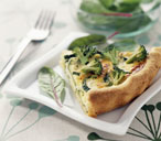 Broccoli and courgette quiche | Tesco Real Food