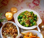 Brussels sprouts with lemon and chilli breadcrumbs | Tesco Real Food