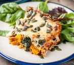 Marcus Wareing's cannelloni with spinach, pumpkin and nutmeg | Tesco Real Food