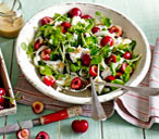 Cherry, goat's cheese and fennel salad | Tesco Real Food