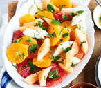 Grapefruit, melon and citrus salad | Tesco Real Food
