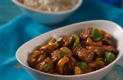 Creamy lamb masala