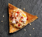 Crispy pitta triangles with houmous | Tesco Real Food