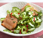 Cucumber, chilli and dill salad | Tesco Real Food