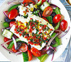 Baked Feta | Recipe For Greek Salad | Tesco Real Food